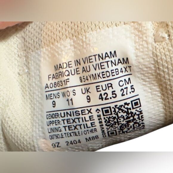 Converse Chuck Taylor CTAS OX CLASSIC TAUPE Casual Shoe Low Top A08631F Unisex - Picture 12 of 15